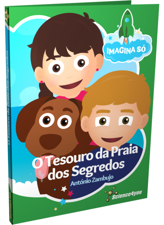 Imagina Só Book - The Treasure of the Beach of Secrets