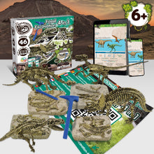 Escavações Fósseis Dinossauros 4 em 1