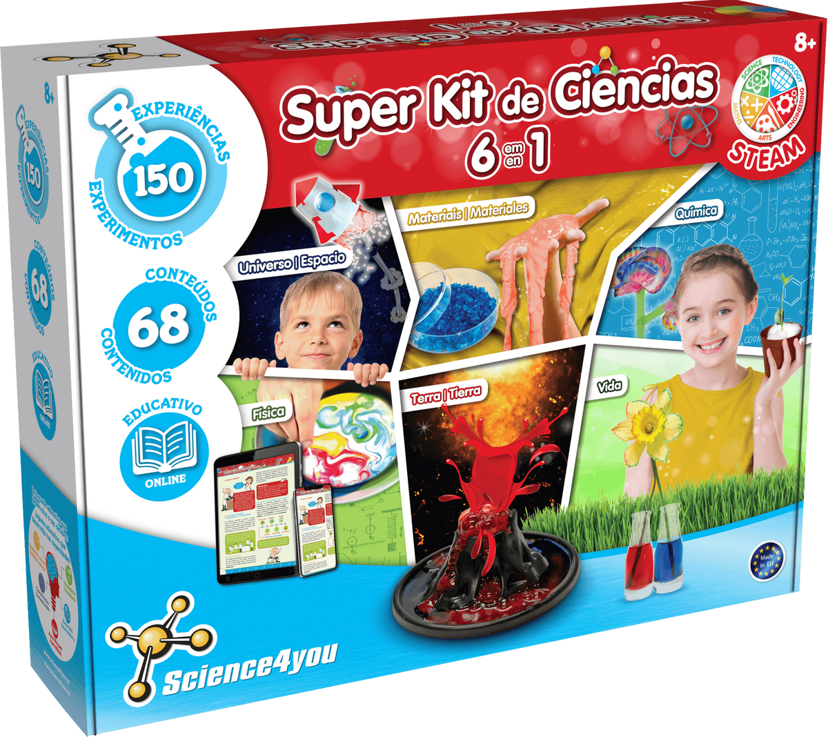 Super Kit 6 em 1- Multilingue