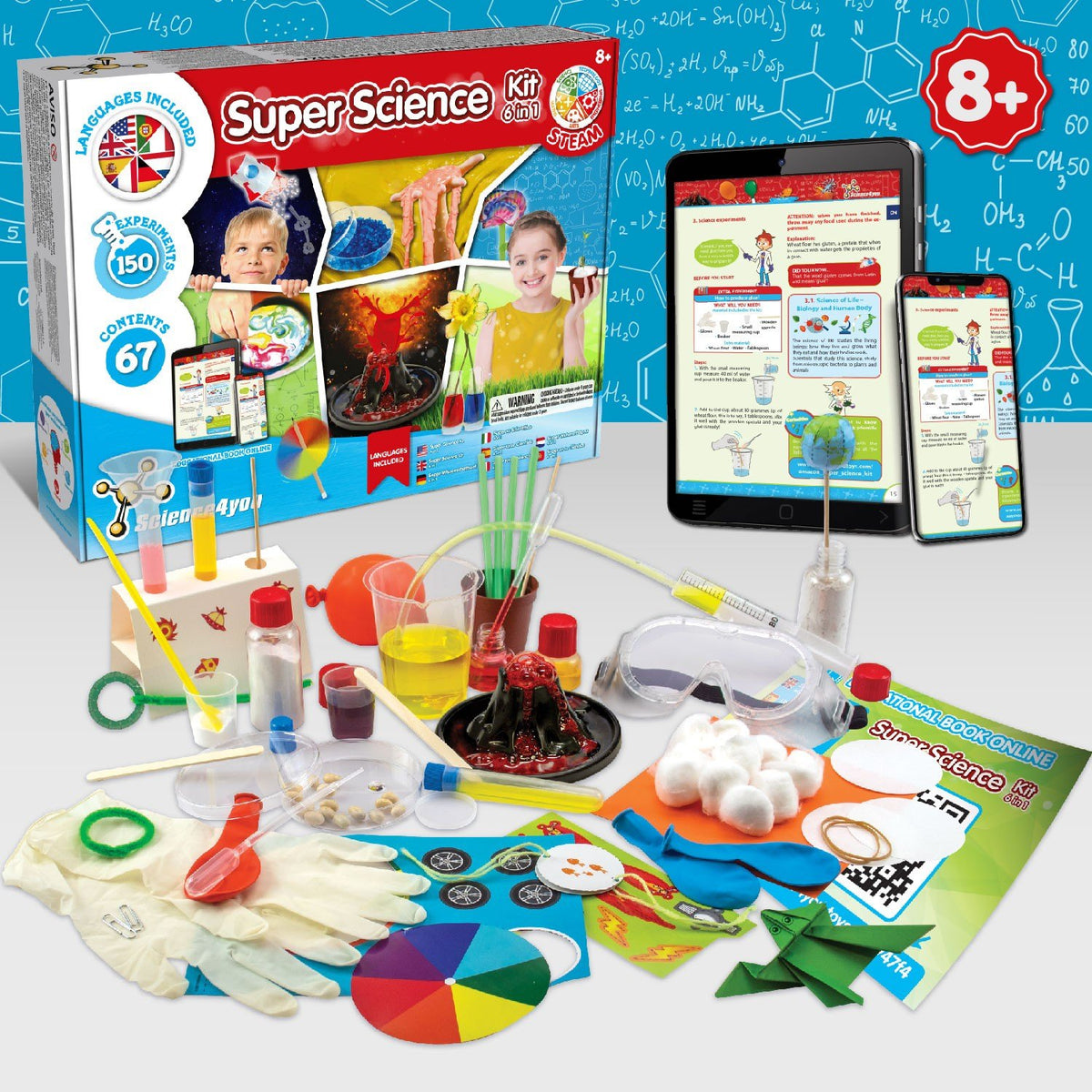 Super Kit 6 em 1- Multilingue