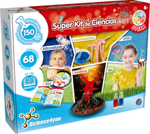 Super Kit de Ciências 150 Experiências