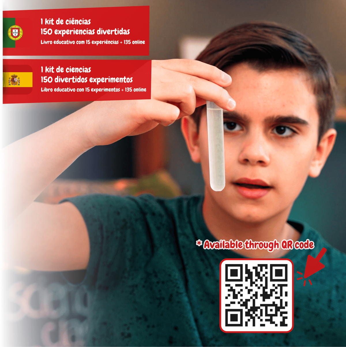 Super Kit de Ciências 150 Experiências