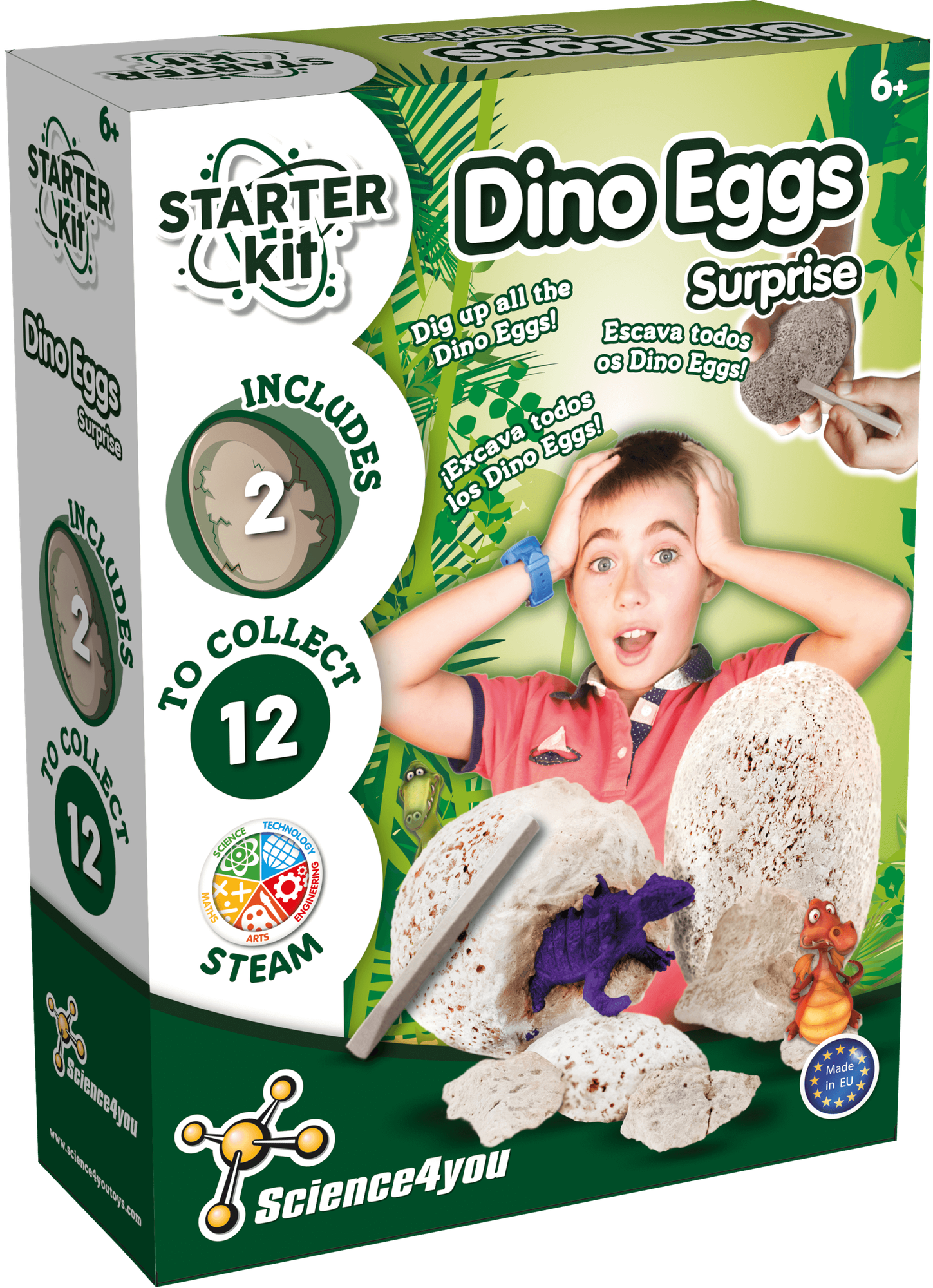 Starter Kit Dino Eggs Surpresa