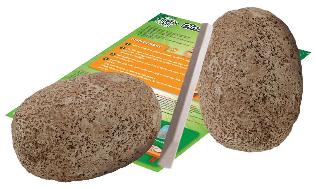 Starter Kit Dino Eggs Surpresa