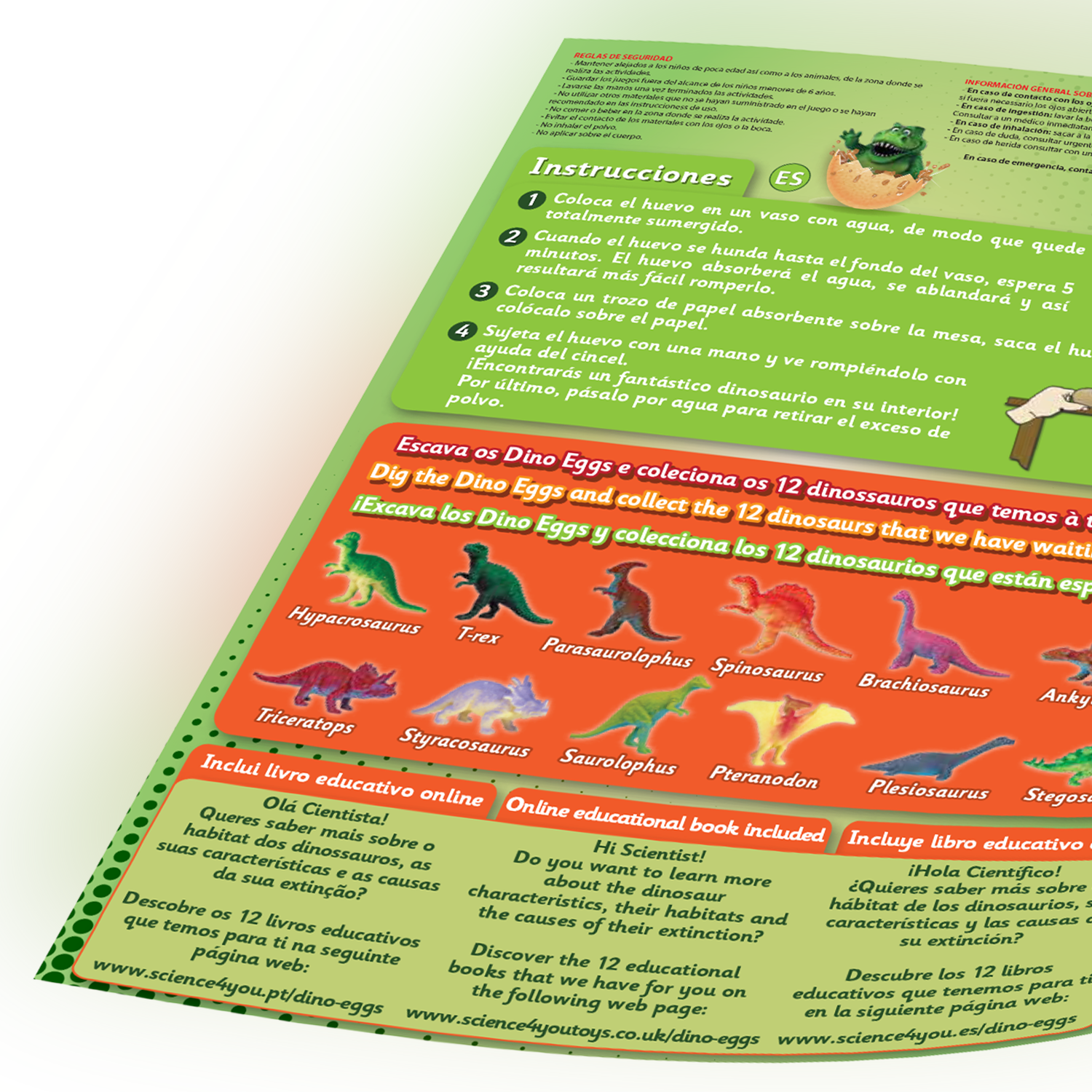 Starter Kit Dino Eggs Surpresa