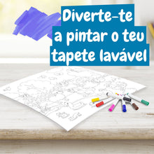 Tapete para colorir - Animais