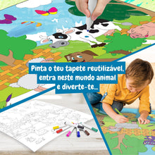 Tapete para colorir - Animais