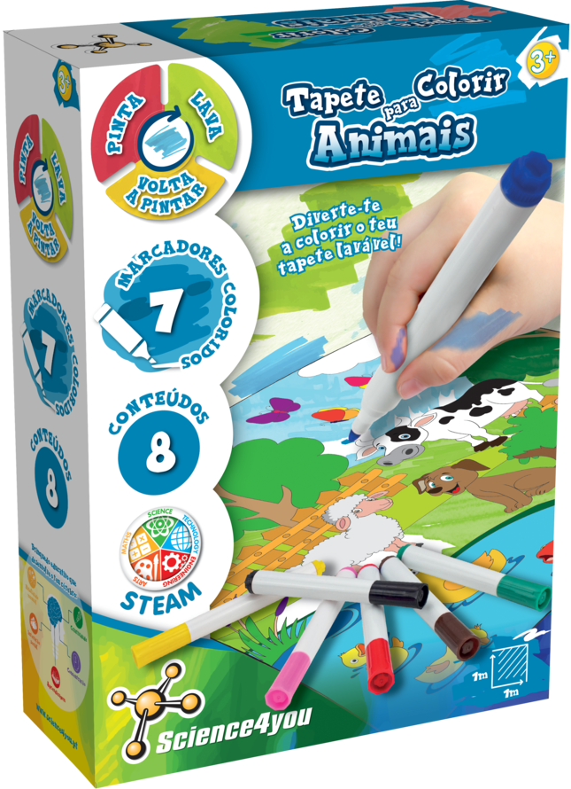 Tapete para colorir Animais