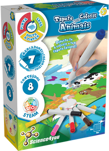 Tapete para colorir Animais