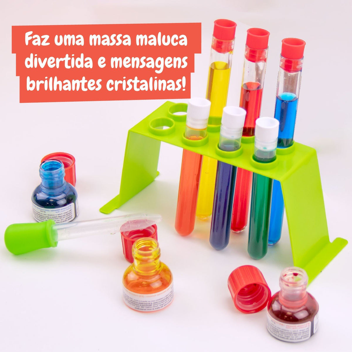 1º Kit de Ciências Multi - Jogo científico para crianças