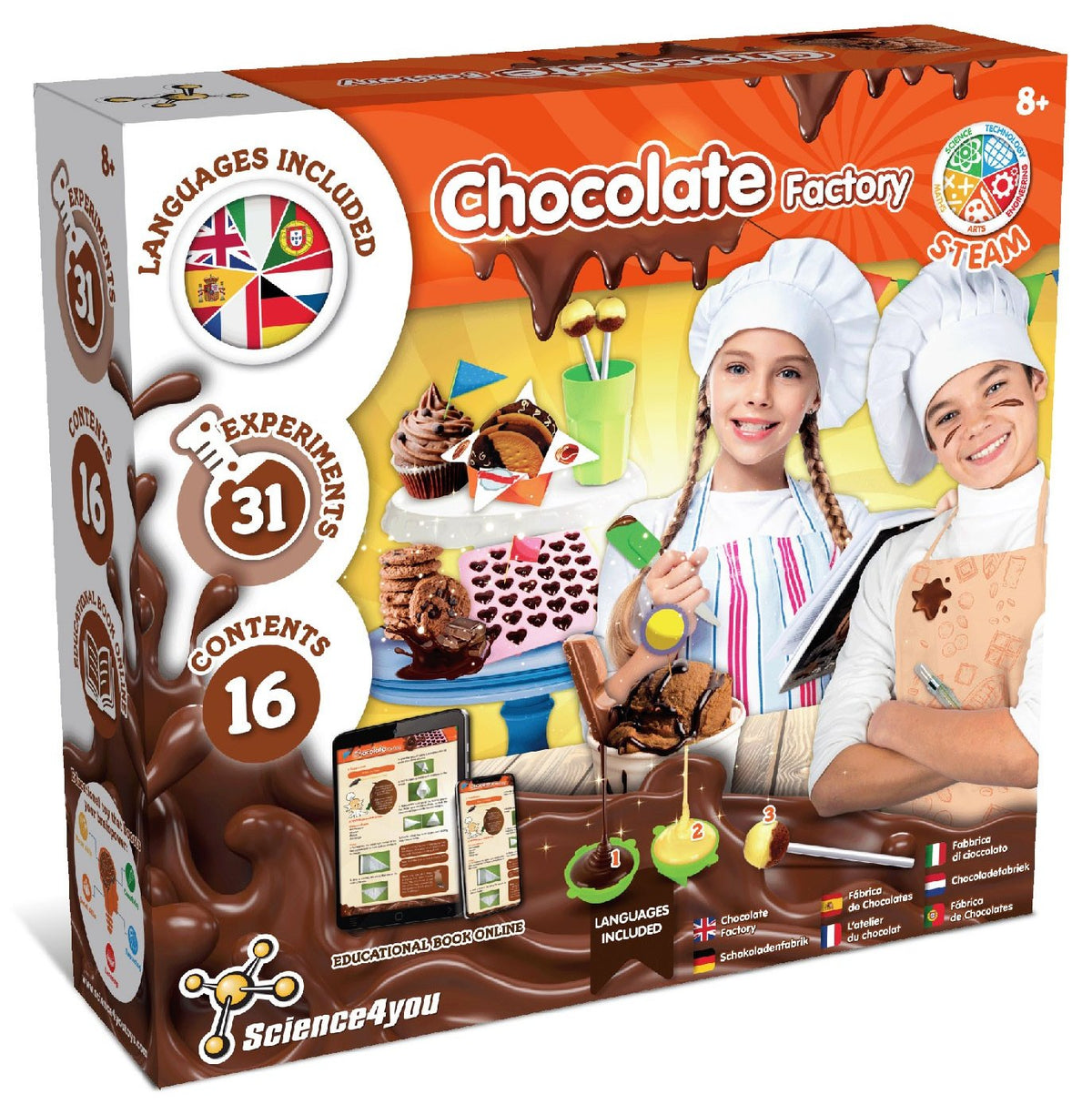 Fábrica de Chocolates Versão Multilingue