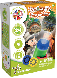 Projetor Lanterna de Dinossauros