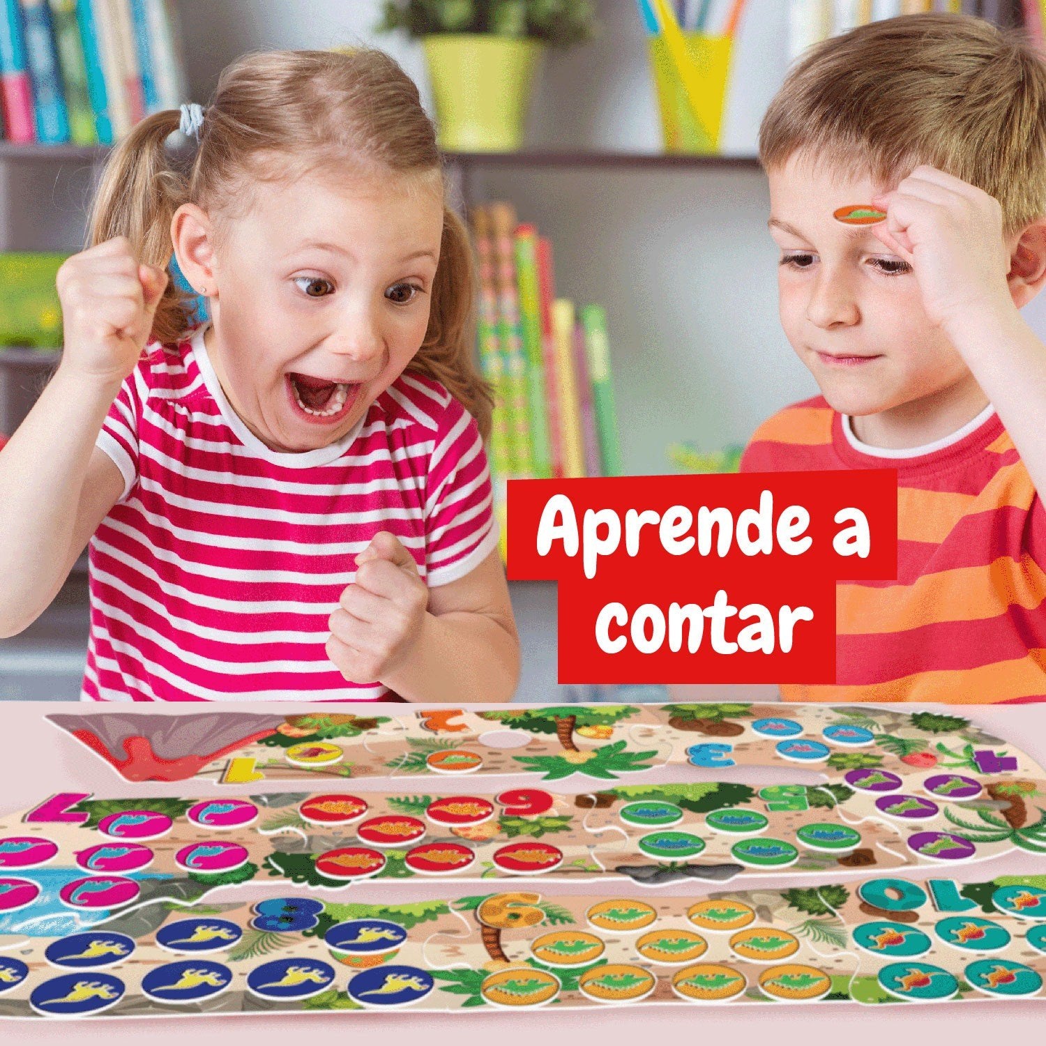 Aprende os Números - Dinossauros