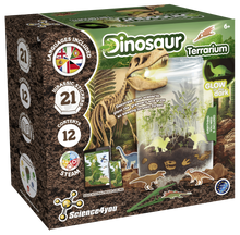Terrário de Dinossauros - Brilha no Escuro