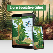 Terrário de Dinossauros - Brilha no Escuro