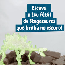 Escavações Fósseis Brilha no Escuro - Stegosauros