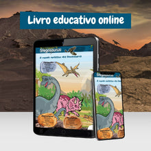 Escavações Fósseis Brilha no Escuro - Stegosauros