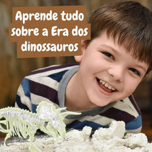 Escavações Fósseis Brilha no Escuro - Triceratops
