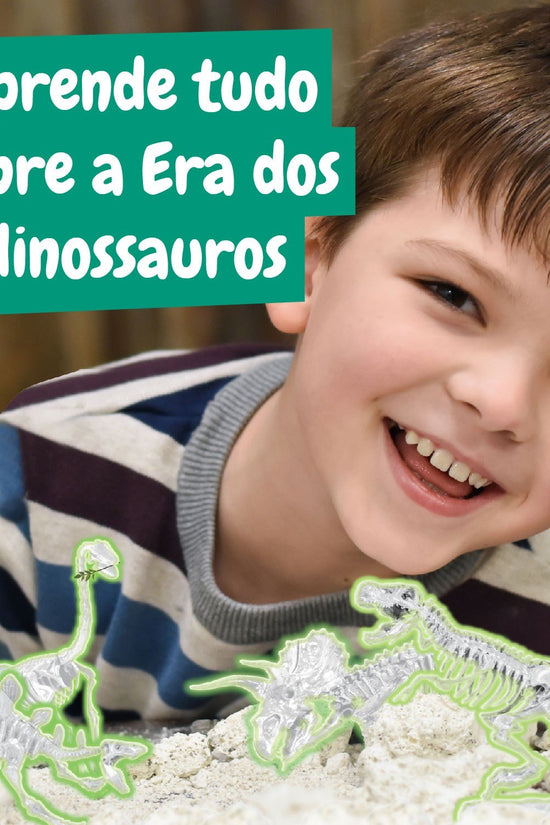 4-in-1 Fossil Excavations - Glow in the Dark