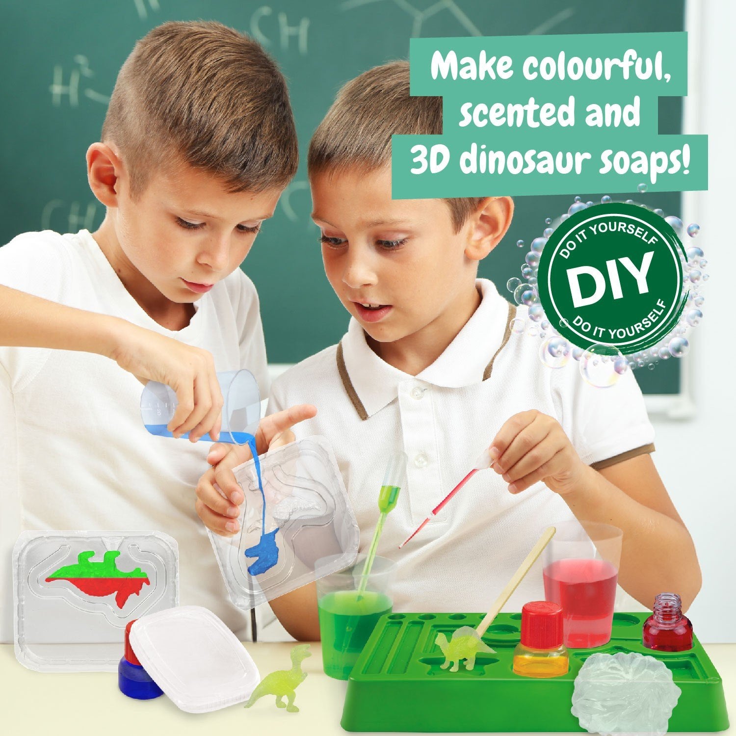 Fábrica de Sabonetes Dinos (Versão Multilingue)
