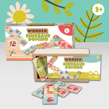Wooden Dinosaur Dominoes