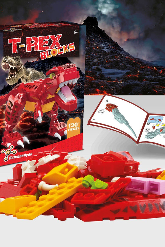 Kit de Construção Dinossauro T-Rex