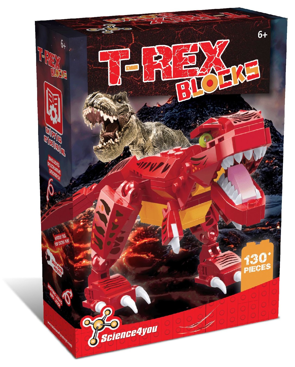 Kit de Construção Dinossauro T-Rex