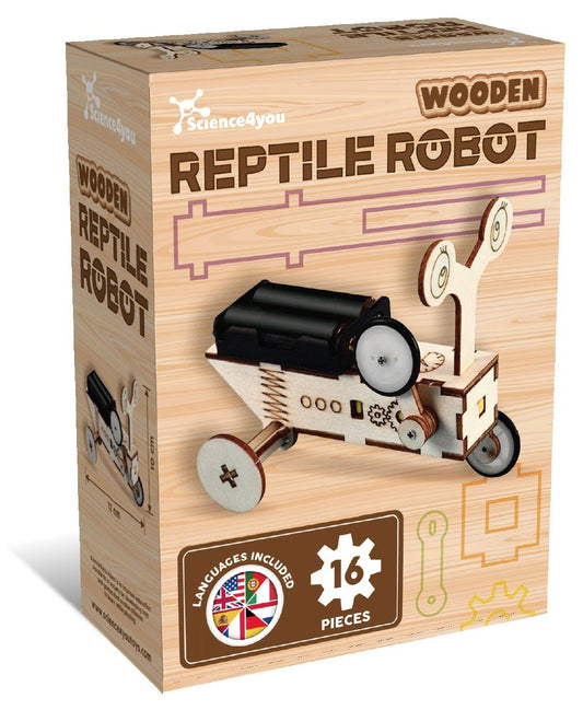 Wooden Reptile Robot