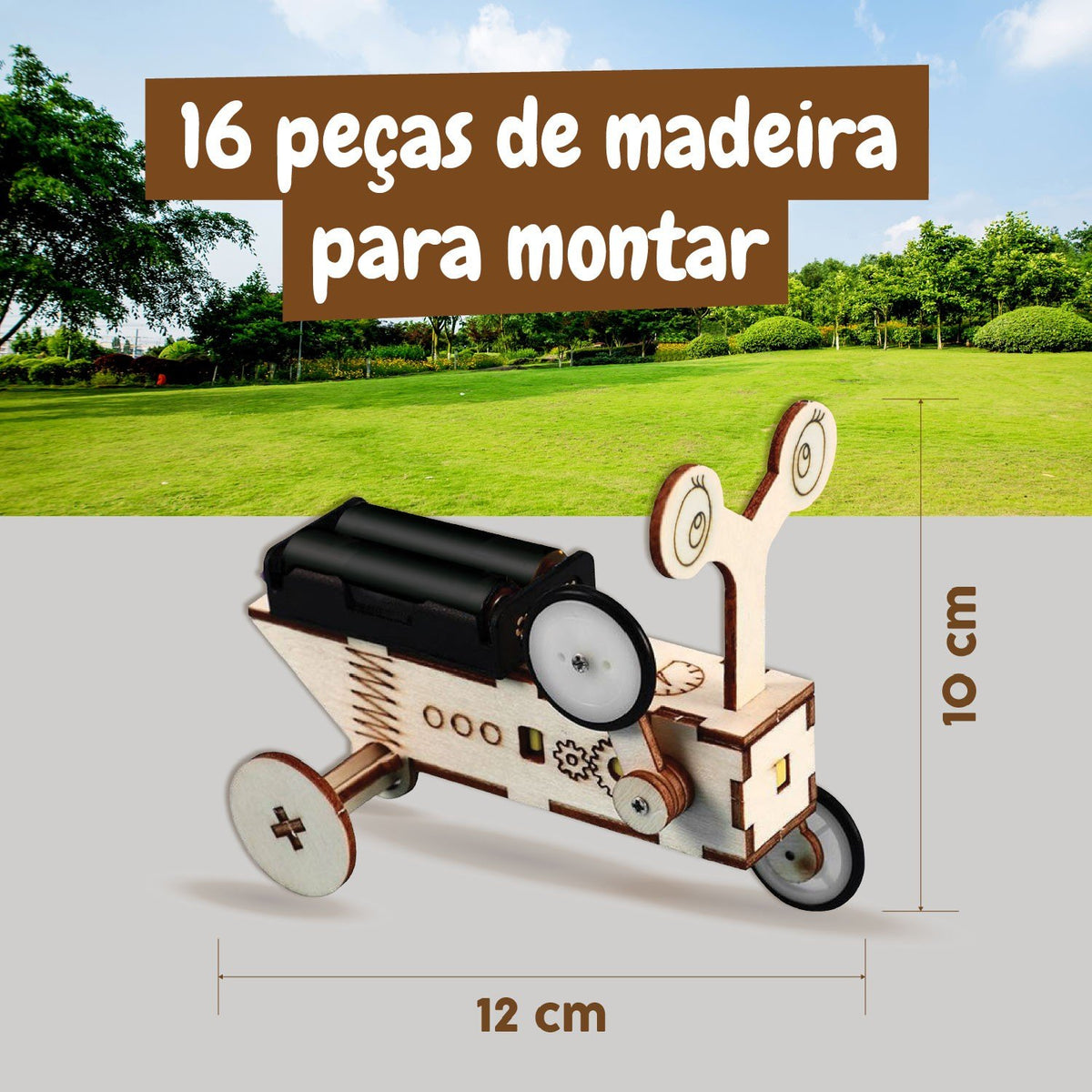 Réptil Robot de Madeira