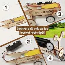 Réptil Robot de Madeira