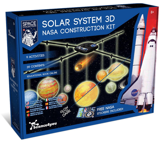 NASA 3D Solar System Glow in the Dark