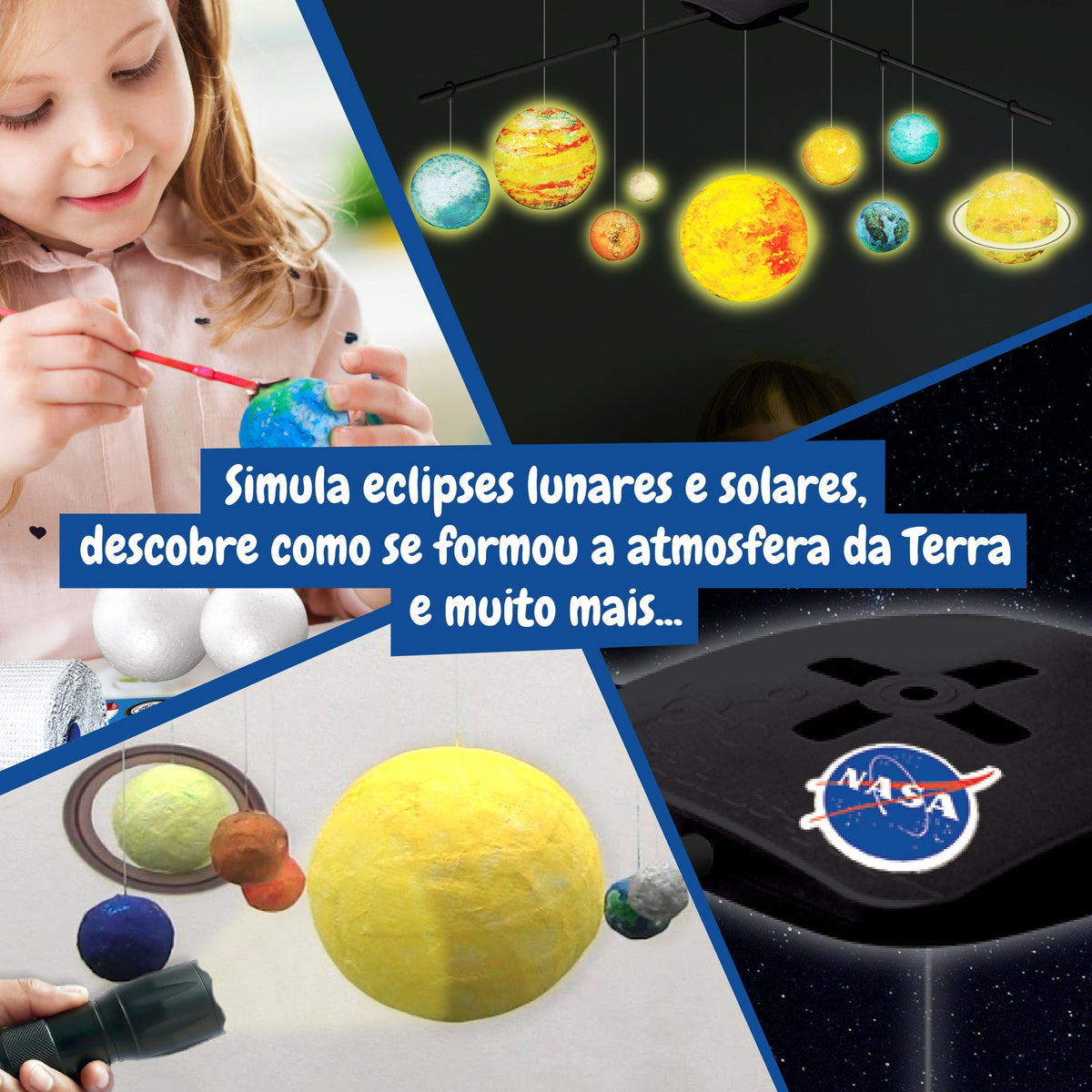 NASA 3D Solar System Glow in the Dark