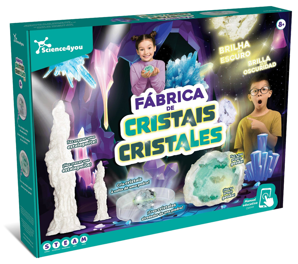 Glow in the Dark Crystal Factory