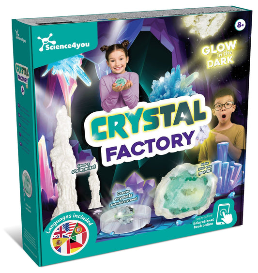 Glow in the Dark Crystal Factory Multilingual