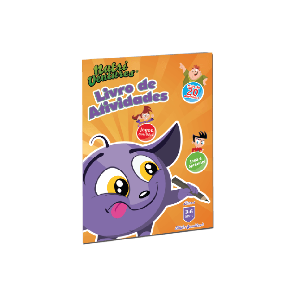 Nutri Ventures Activity Book Ages 3-6