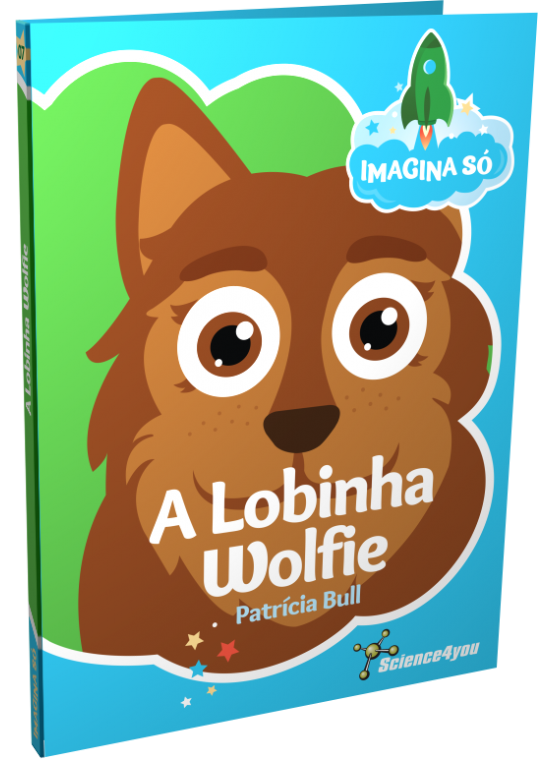 Imagina Só Book - Wolfie the Little Wolf