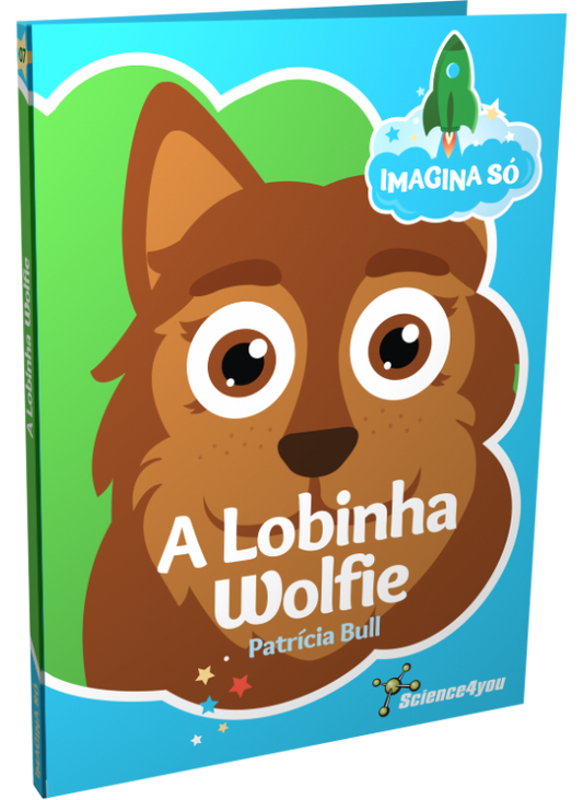 Imagina Só Book - Wolfie the Little Wolf
