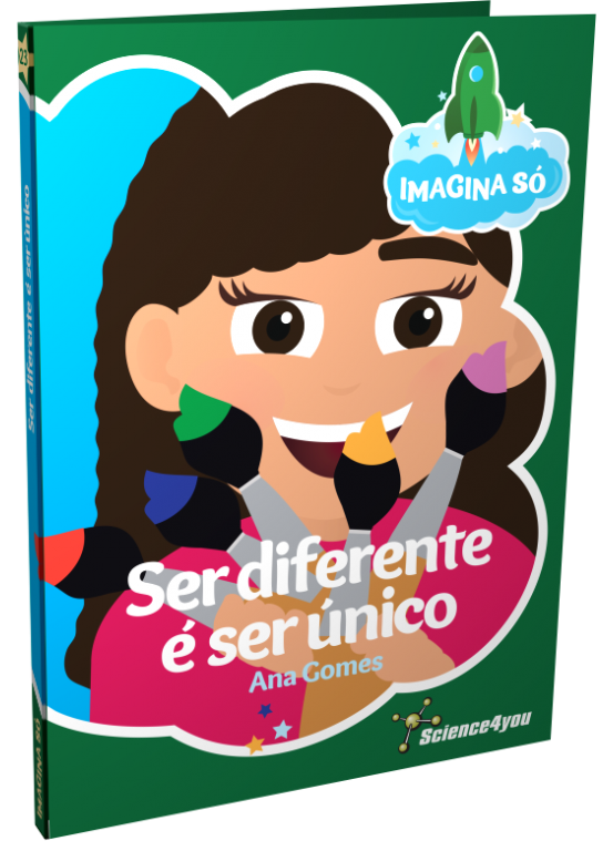 Imagina Só Book - Being Different Means Being Unique