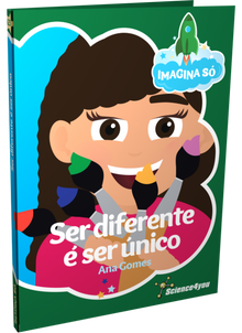 Imagina Só Book - Being Different Means Being Unique