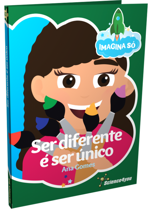 Imagina Só Book - Being Different Means Being Unique