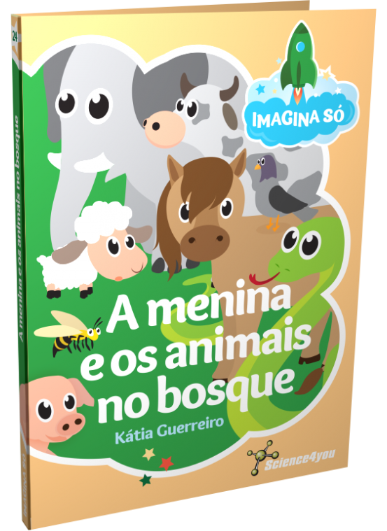 Imagina Só Book - The Girl and the Forest Animals