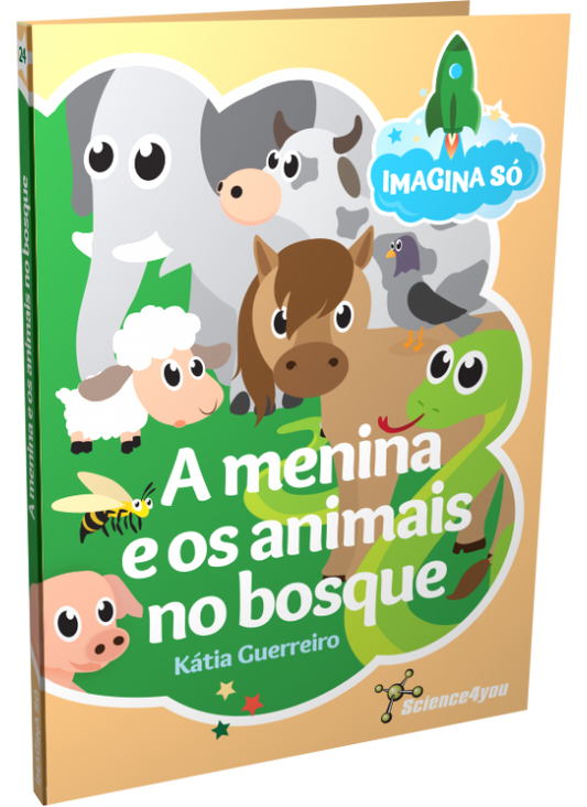Imagina Só Book - The Girl and the Forest Animals